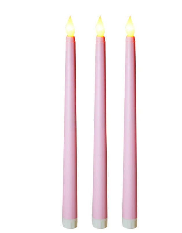 DEKORACYJNE ELEKTRONICZNE ŚWIECE 3-PACK