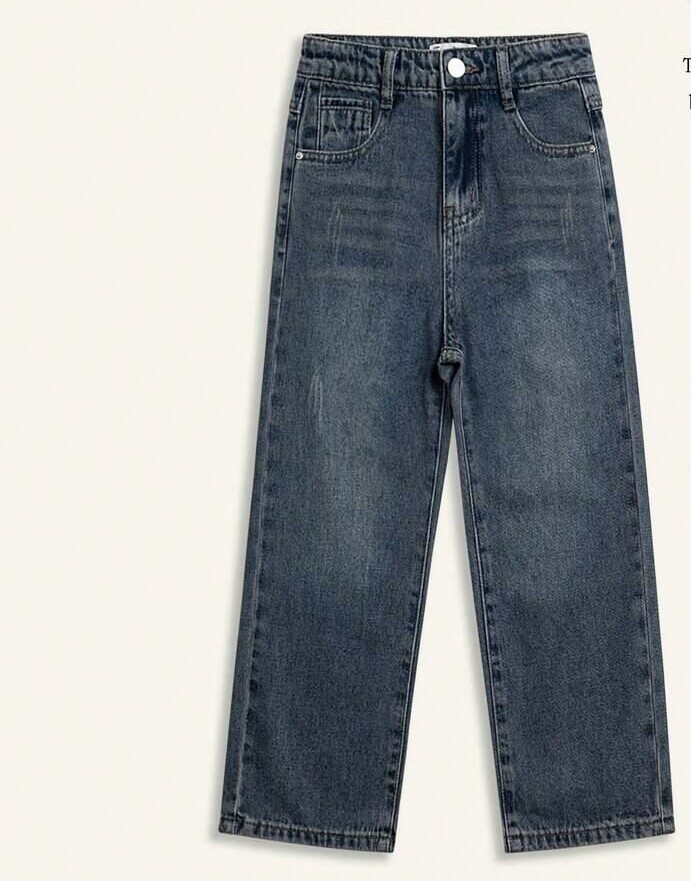 SPODNIE JEANS KIESZENIE ZAMEK
