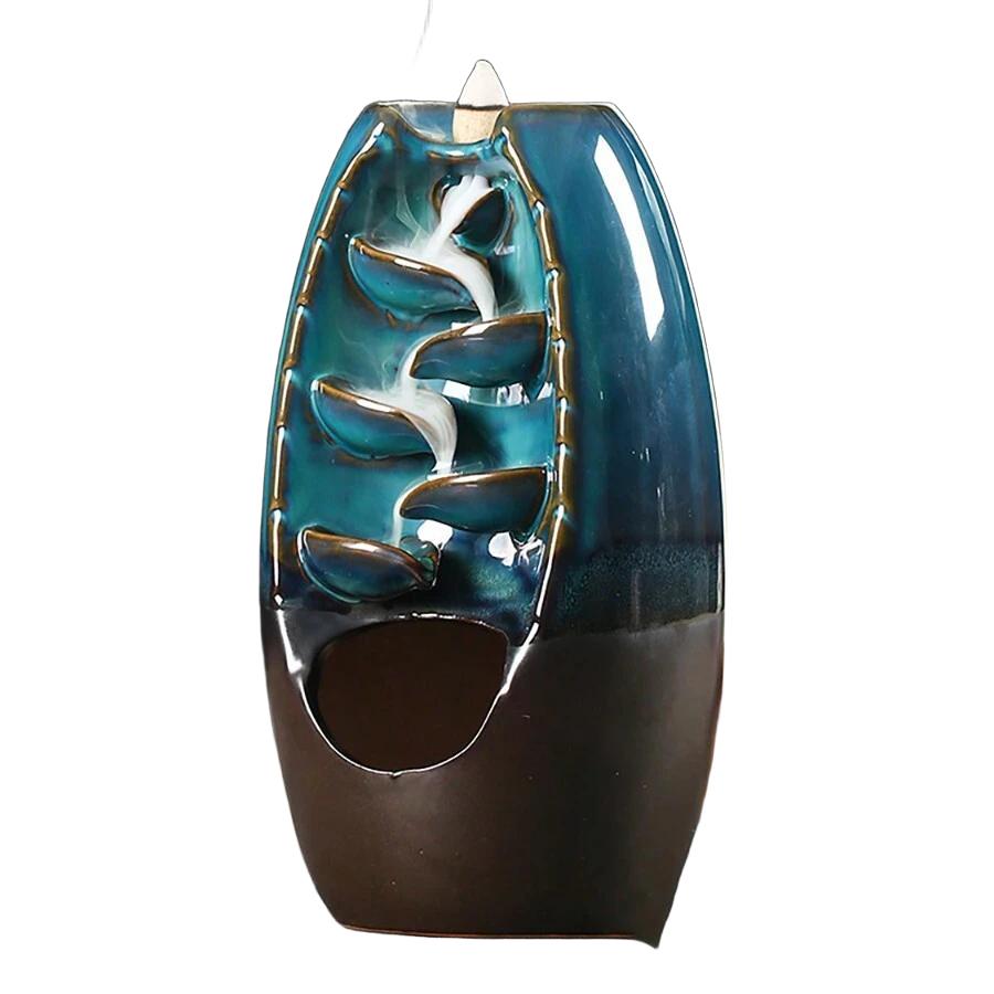 ceramiczna kadzielnica motyw wodospad 