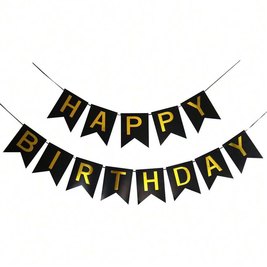 urodzinowy napis happy birthday