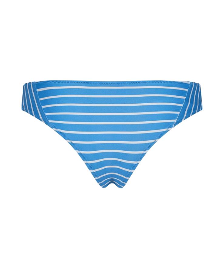 niebieski dół od bikini figi paski