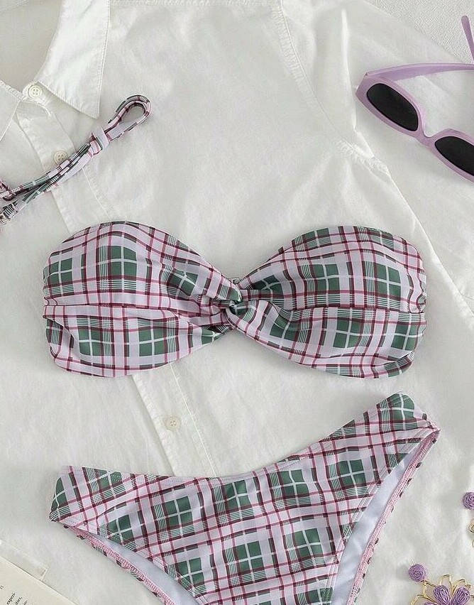 GÓRA OD BIKINI RETRO KRATKA