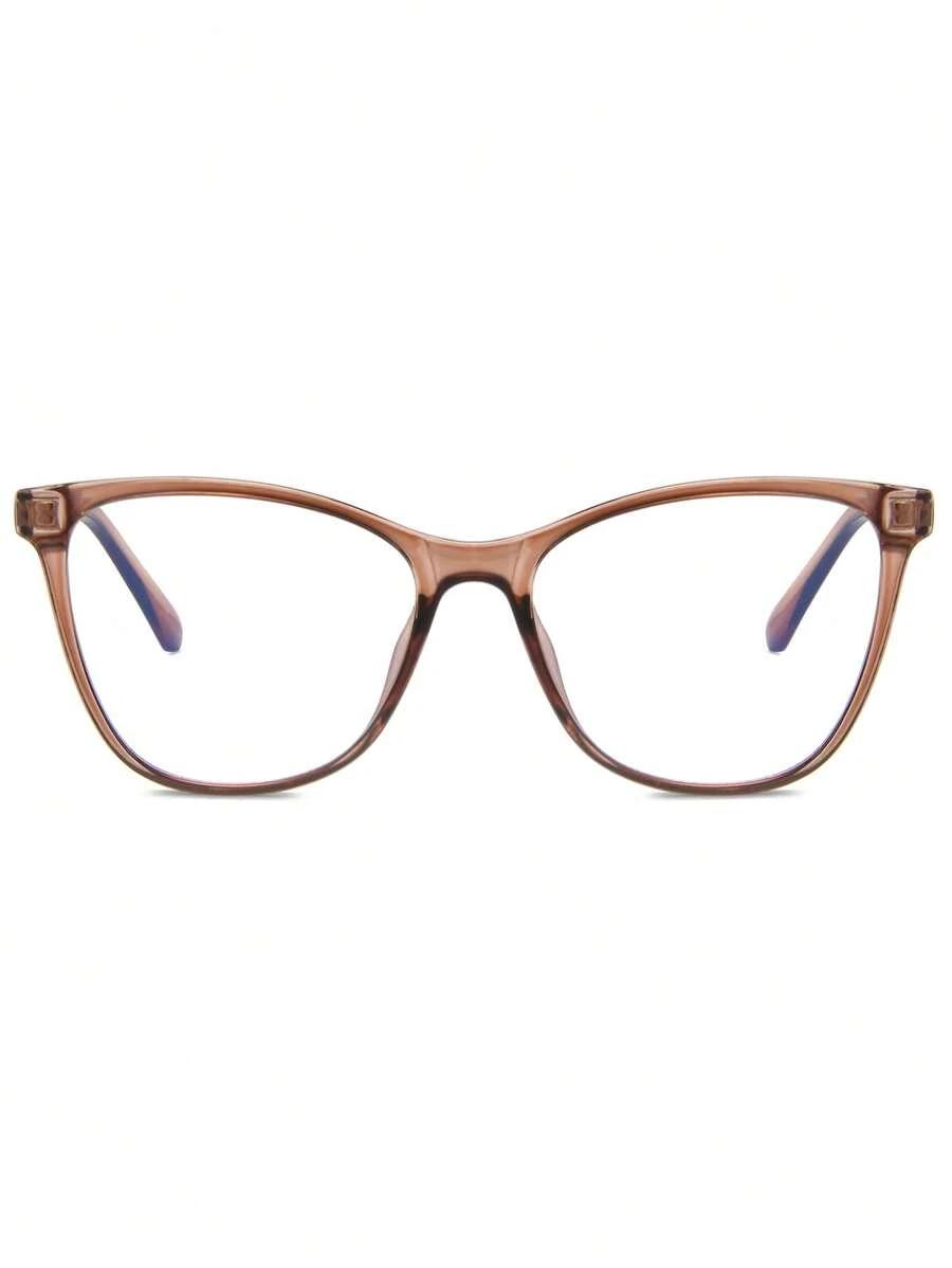 brązowe okulary zerówki