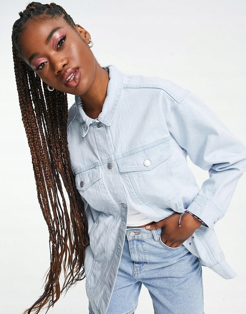 NIEBIESKA KURTKA JEANS