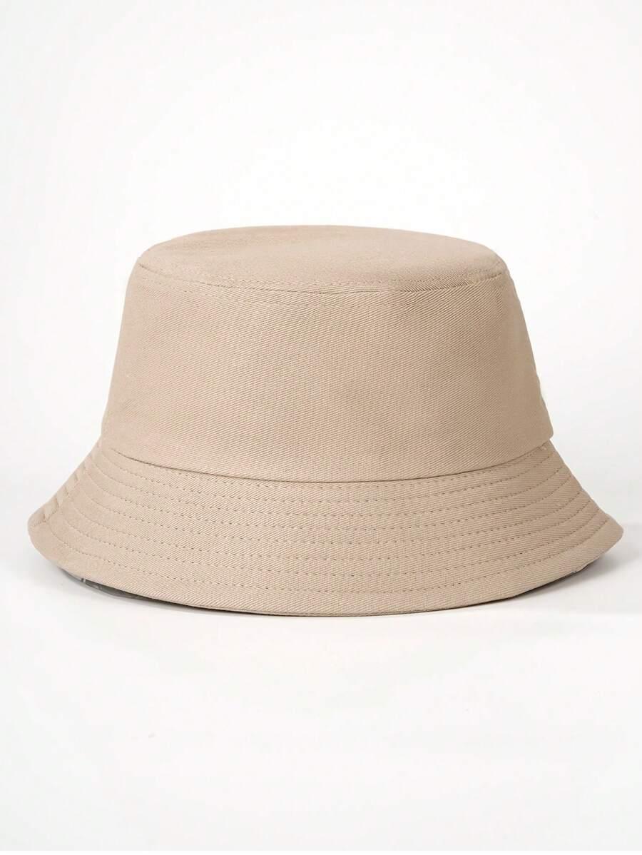 beżowy kapelusz Bucket 