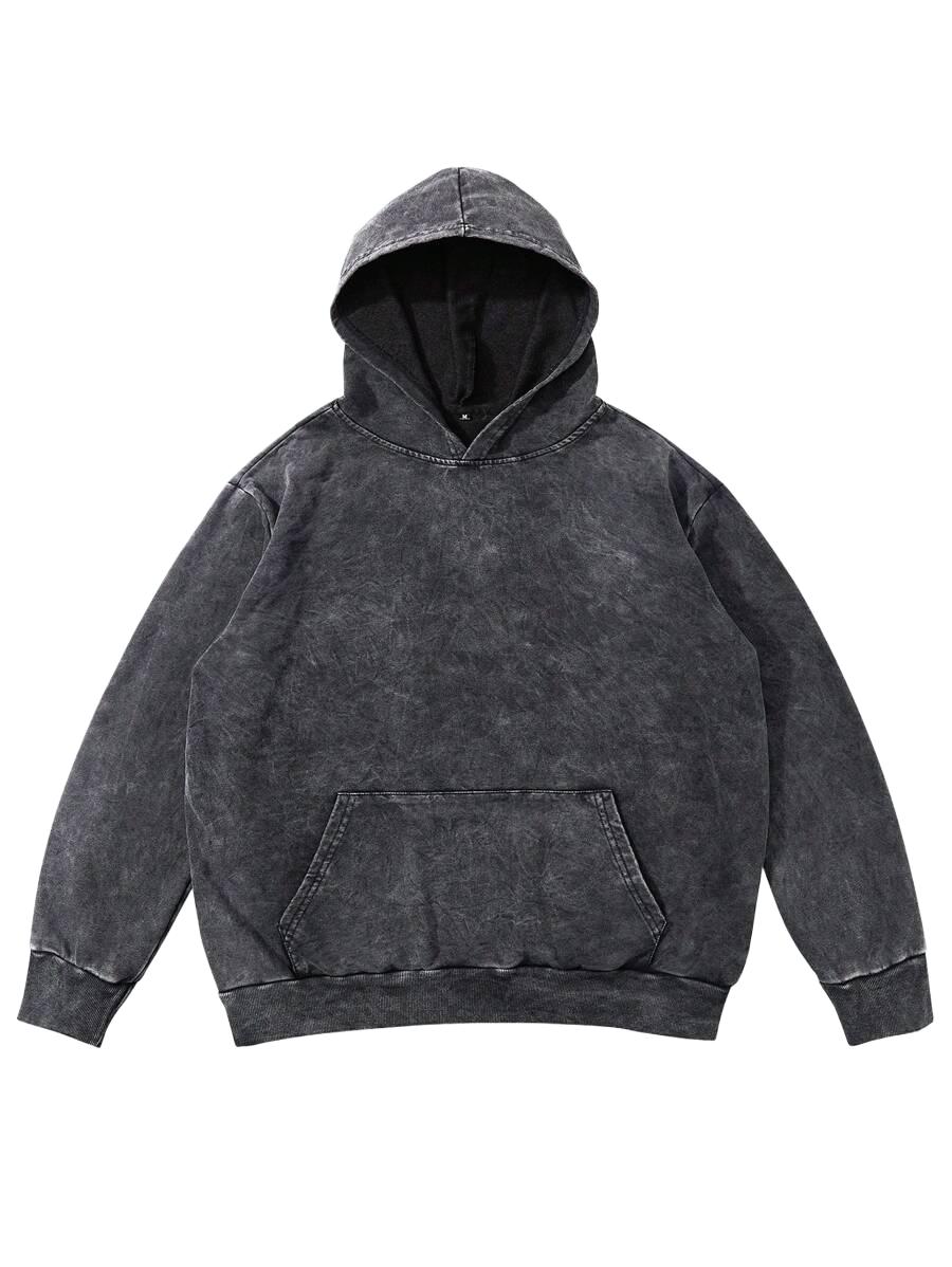 BLUZA MĘSKA BAWEŁNIANA Z KAPTUREM