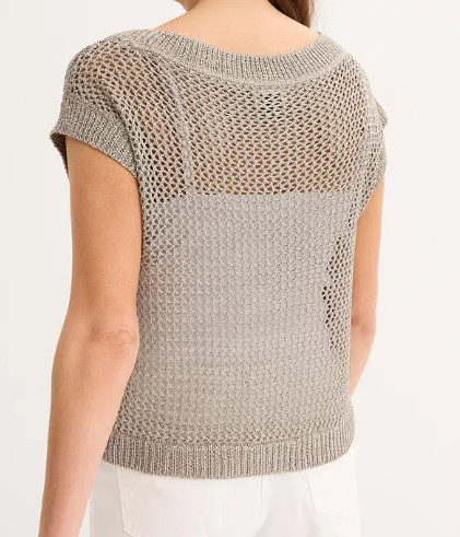 SWETER AŻUROWY DAMSKI