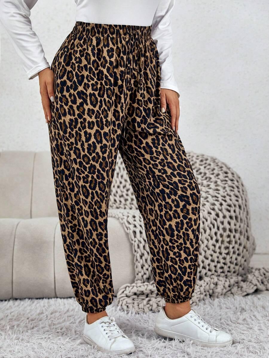 spodnie animal print