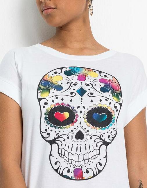 T-SHIRT Z NADRUKIEM