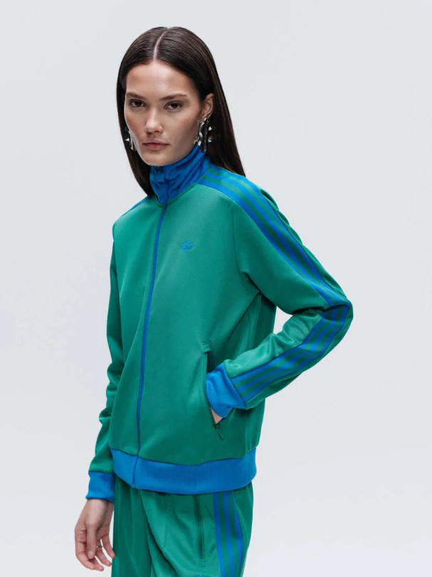 rozpinana bluza bez kaptura kieszenie zamek logo haft