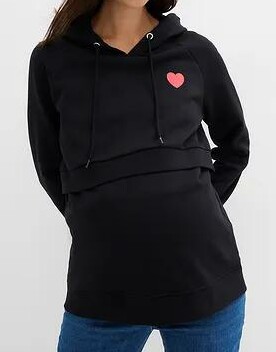 BLUZA CIĄŻOWA Z KAPTUREM
