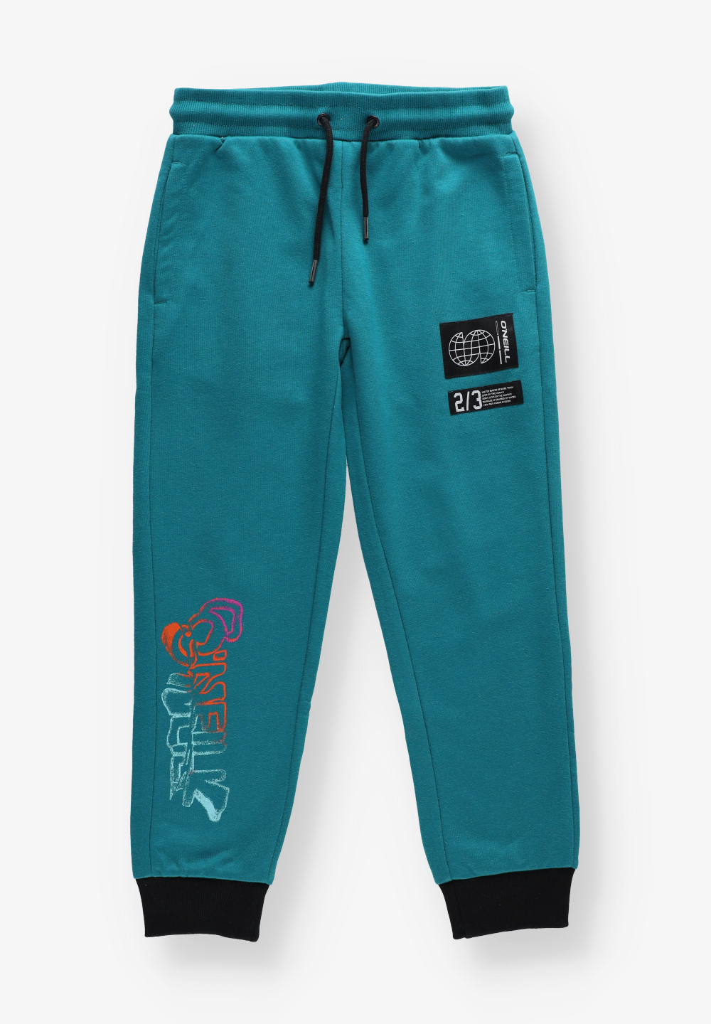 NIEBIESKIE SPODNIE DRESOWE logo 4550009-15033