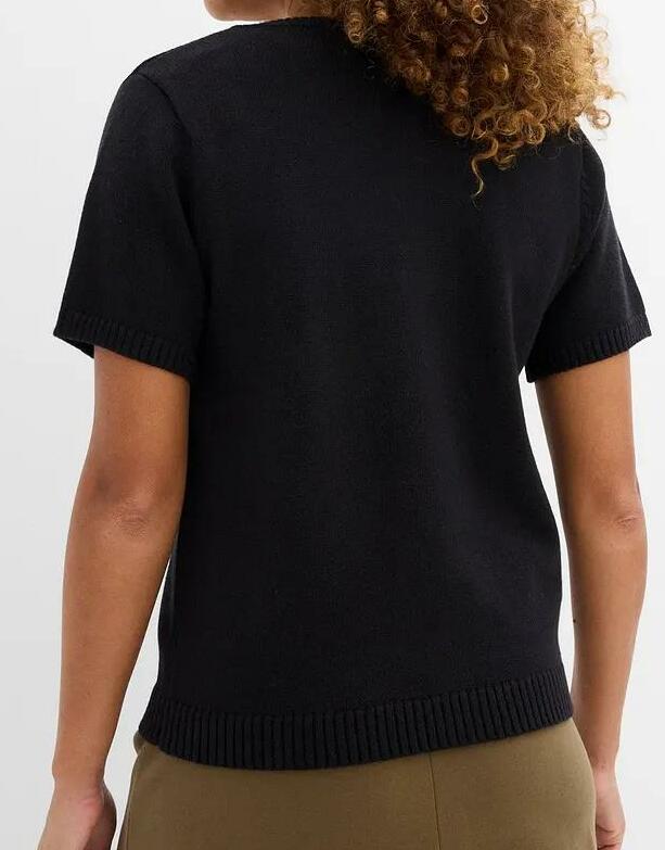 SWETER DAMSKI KRÓTKI RĘKAW