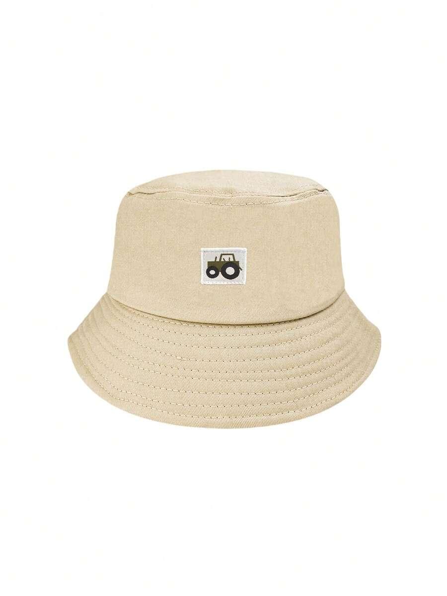 beżowy kapelusz bucket