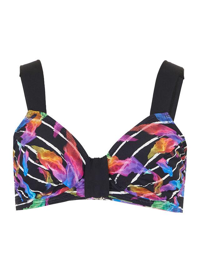 GÓRA OD BIKINI Z WZOREM