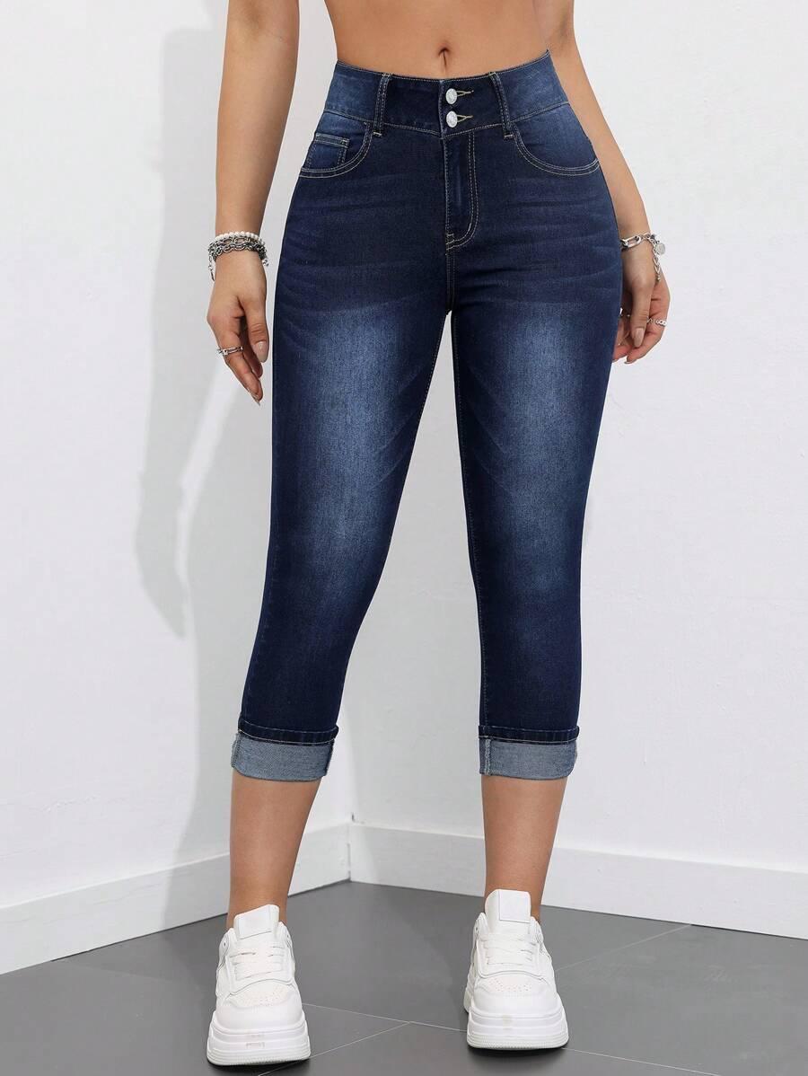 NIEBIESKIE SPODNIE JEANS