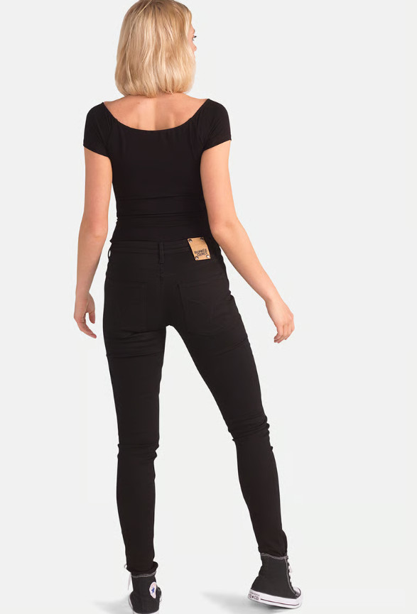 spodnie rurki jeans