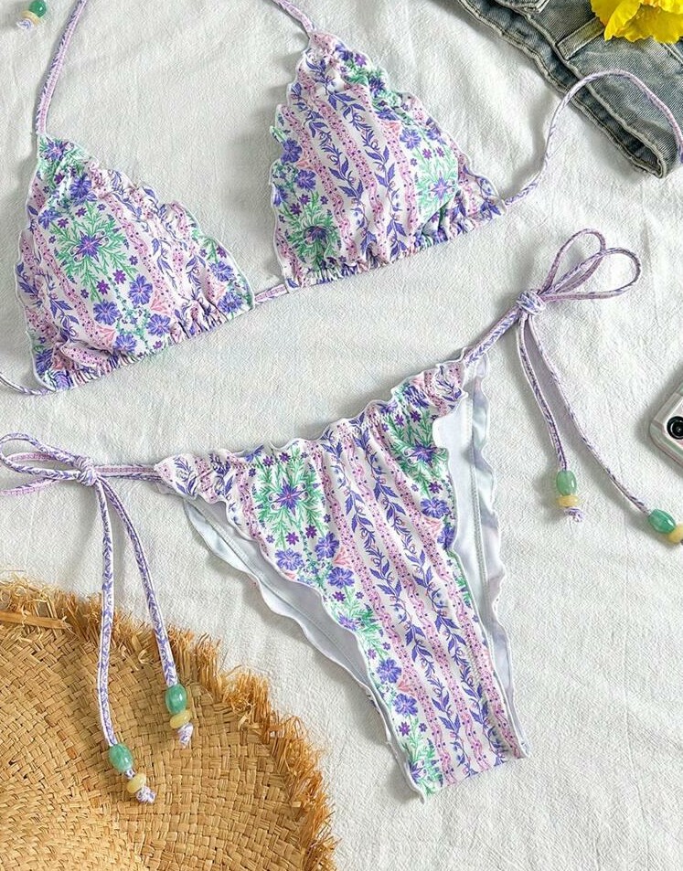 dół od bikini wiązanie wzór