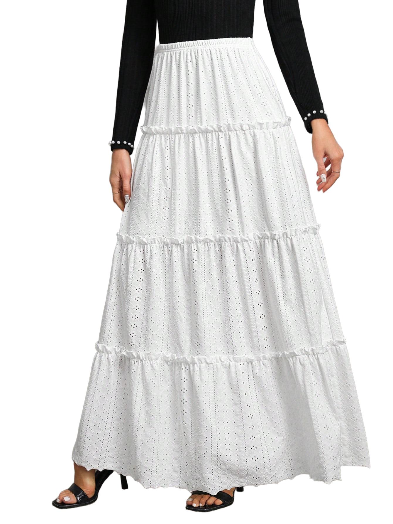 SPÓDNICA MAXI ROZKLOSZOWANA 