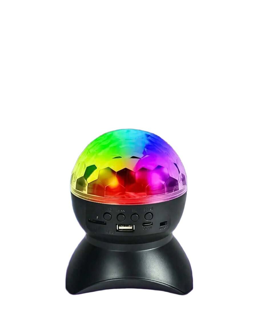 CZARNA LAMPKA OBROTOWA PROJEKTOR LED