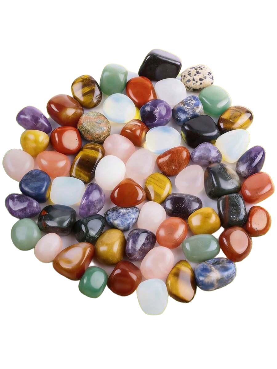 mix wielokolorowych kamyków 500g