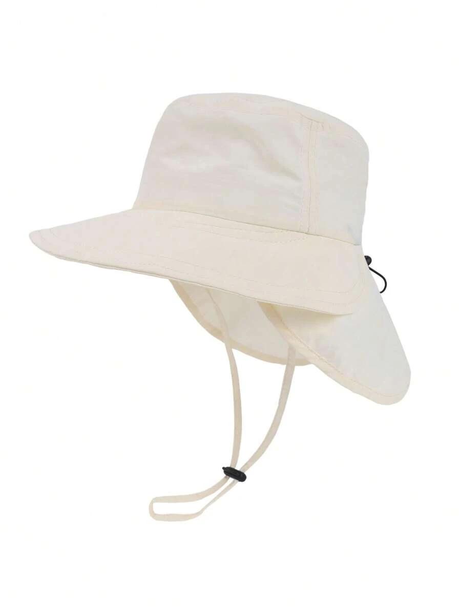 kremowy KAPELUSZ BUCKET