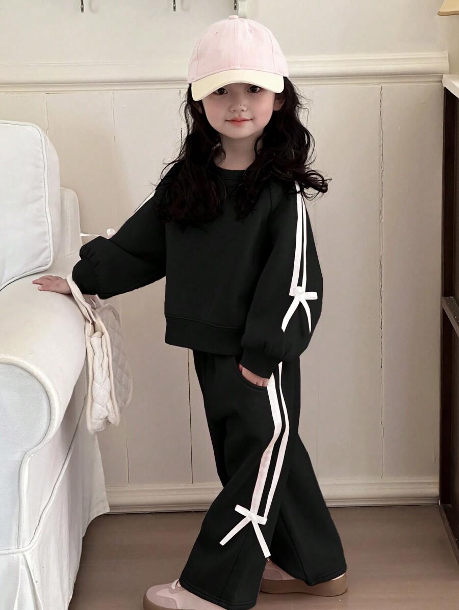 CZARNY DRES KOMPLET 