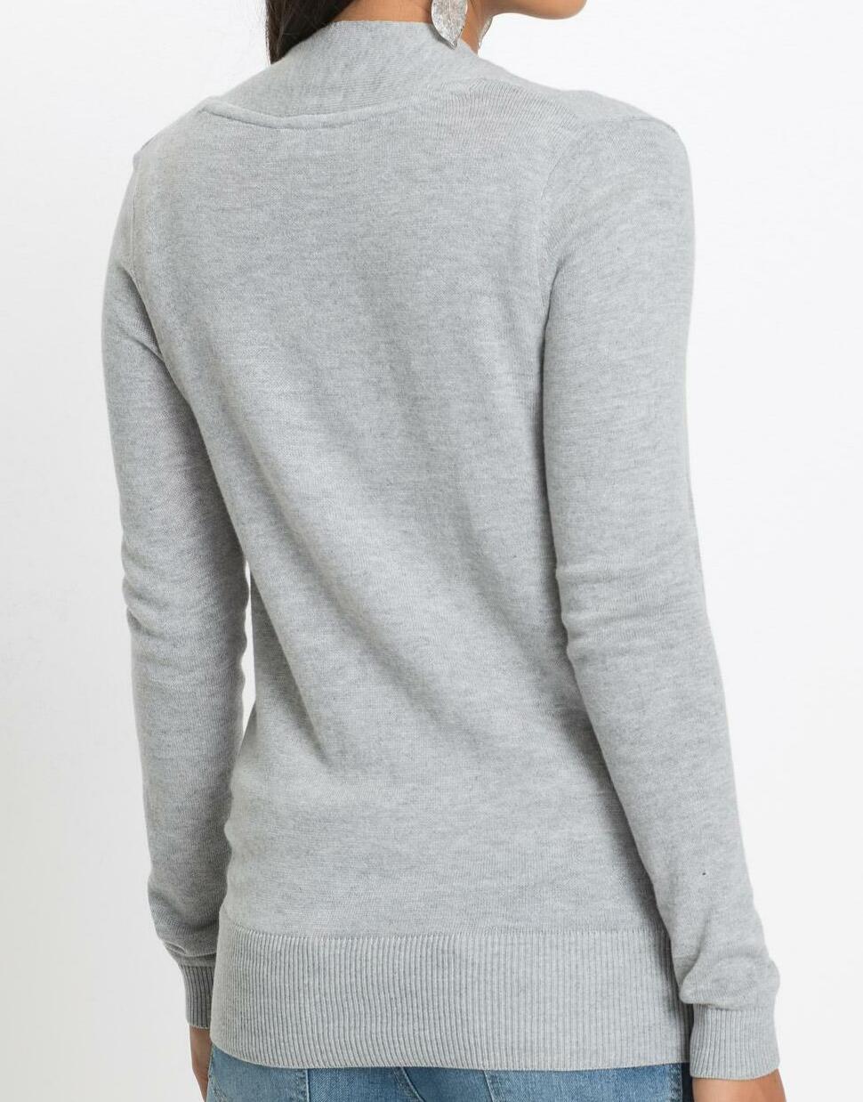 SWETER KOPERTOWY DAMSKI