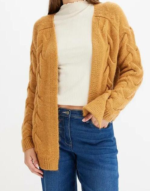 SWETER ROZPINANY DAMSKI