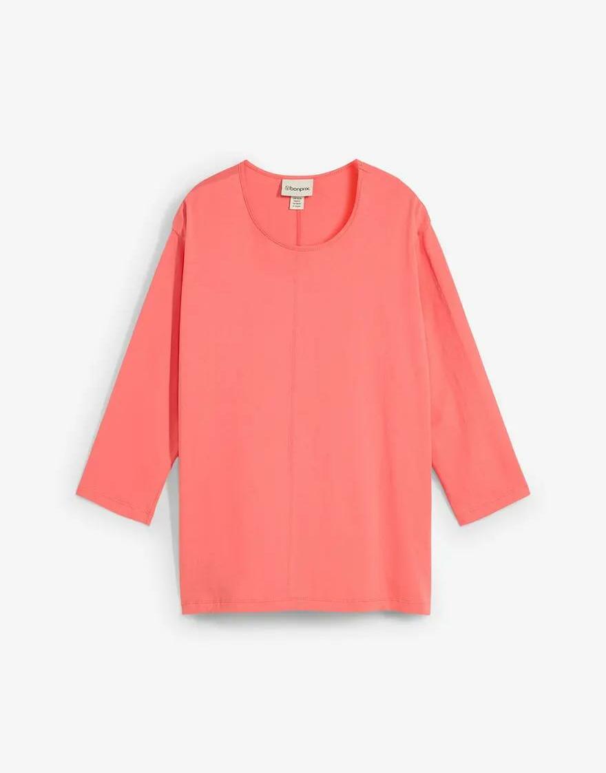 BLUZKA BAWEŁNIANA OVERSIZE