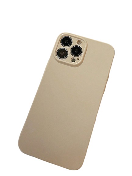 kremowe etui na telefon iPhone 15 Pro