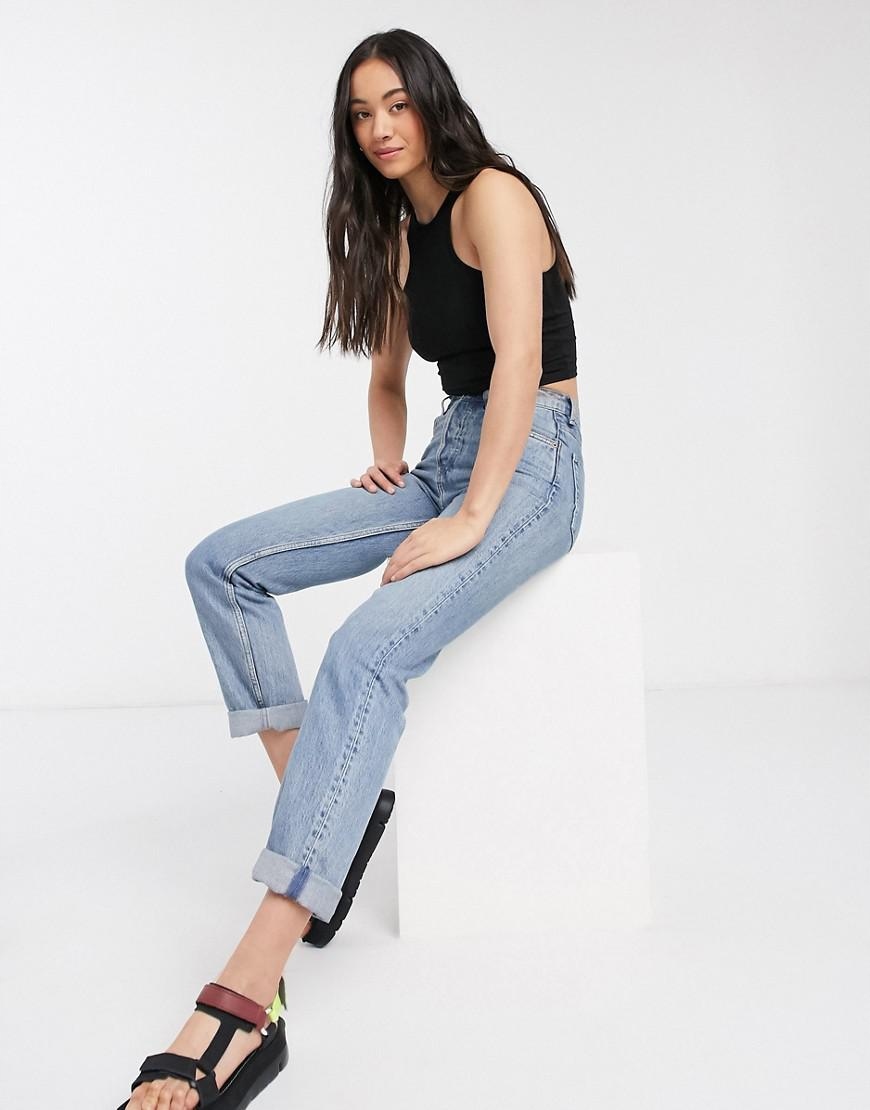 czarny top casual 