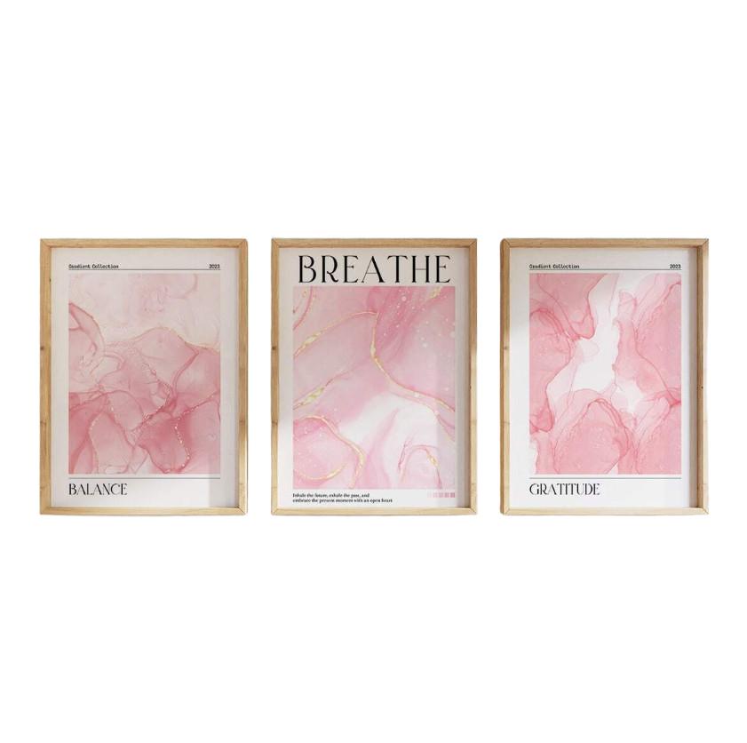 plakat dekoracja print 3-pack