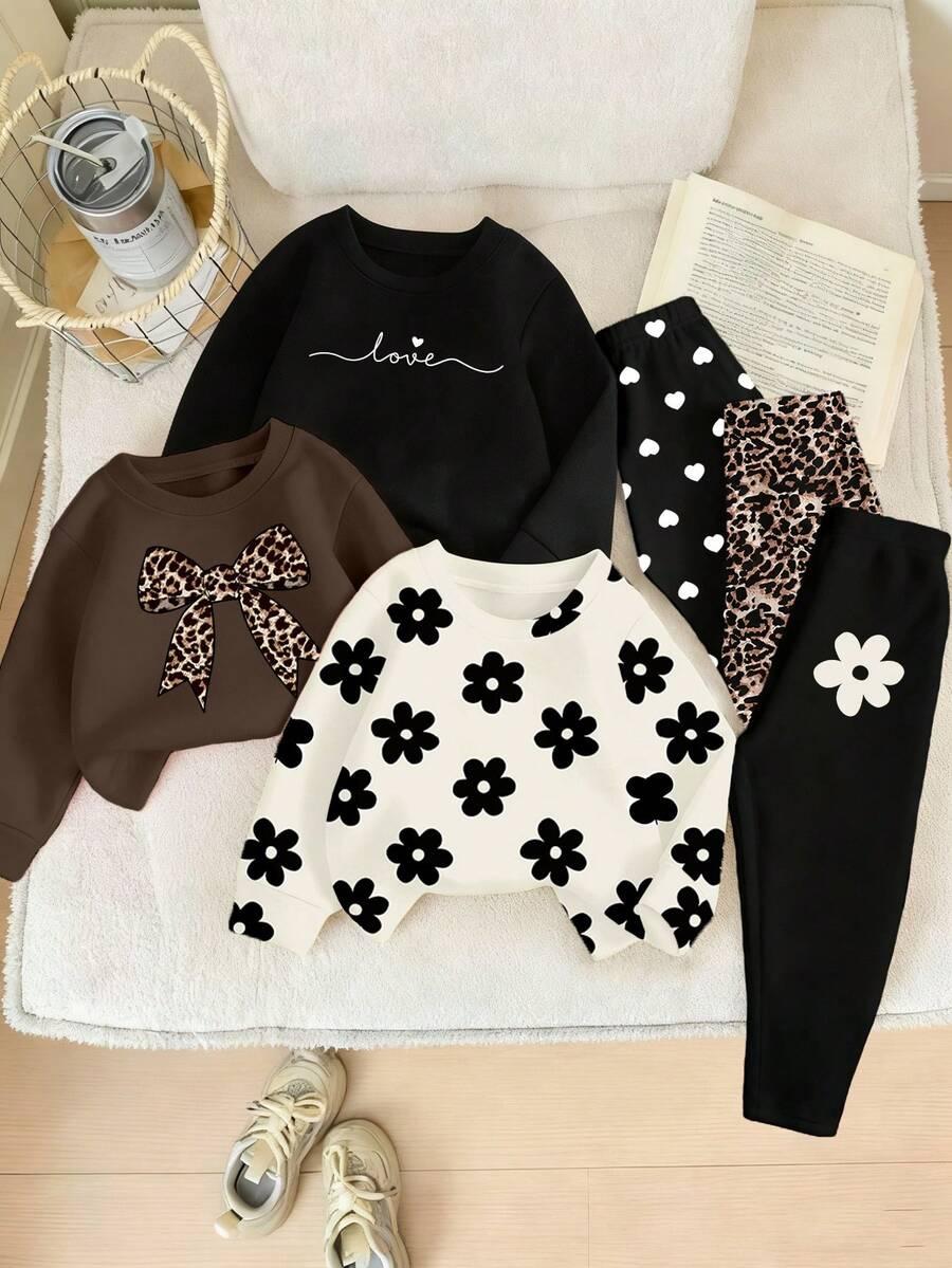 BLUZA SPODNIE KOMPLET 5-pack