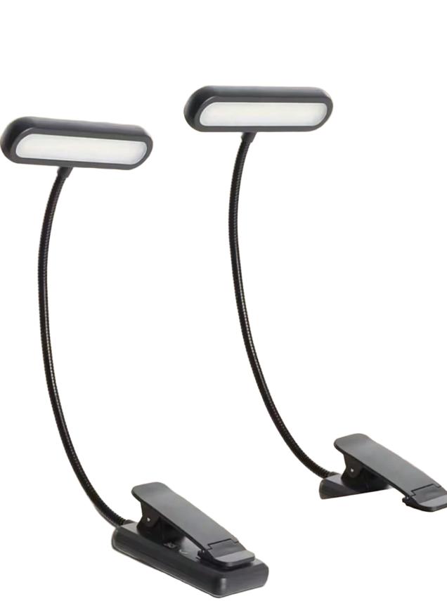 czarna lampka led