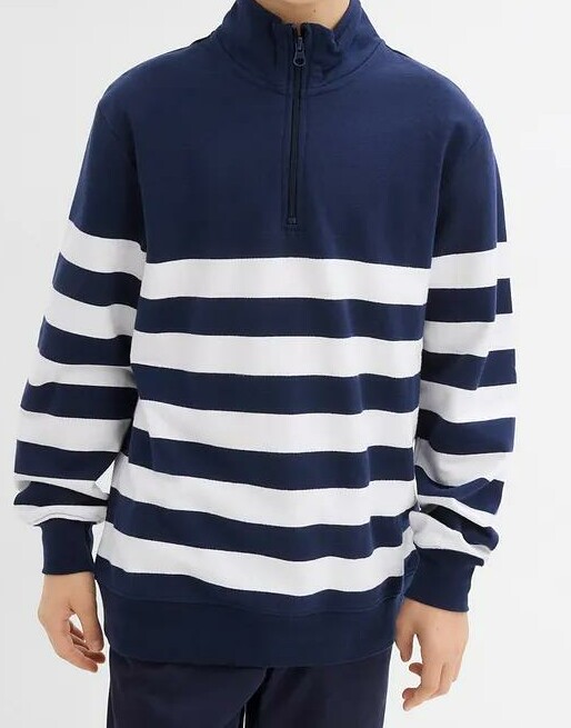 BLUZA ZE STÓJKĄ CHŁOPIĘCA
