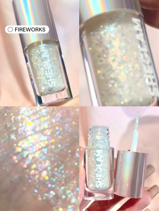 brokat eyeliner w pędzelku