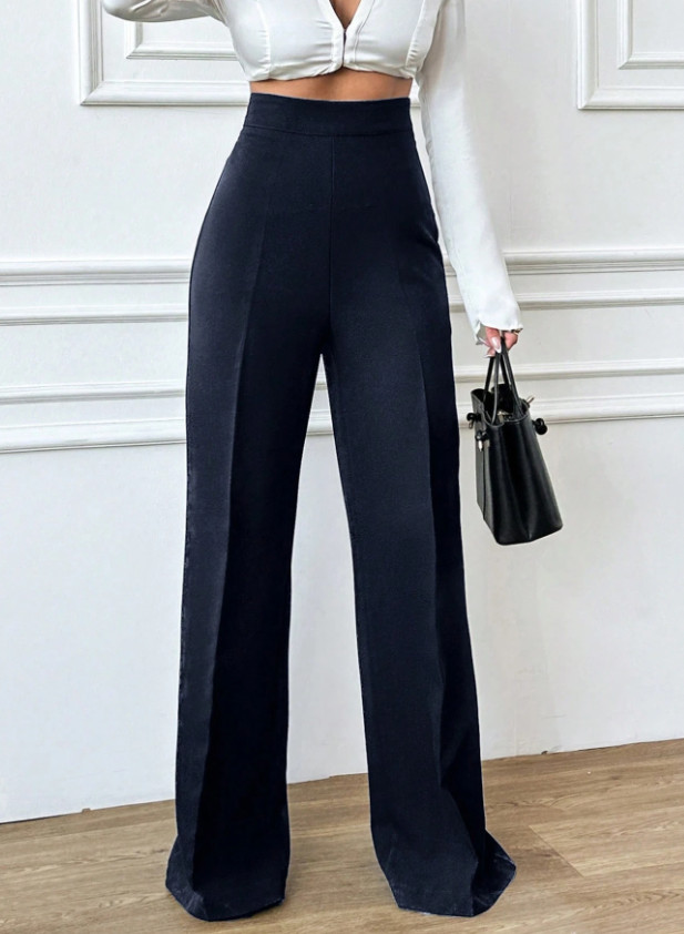 ELEGANCKIE SPODNIE WYSOKI STAN