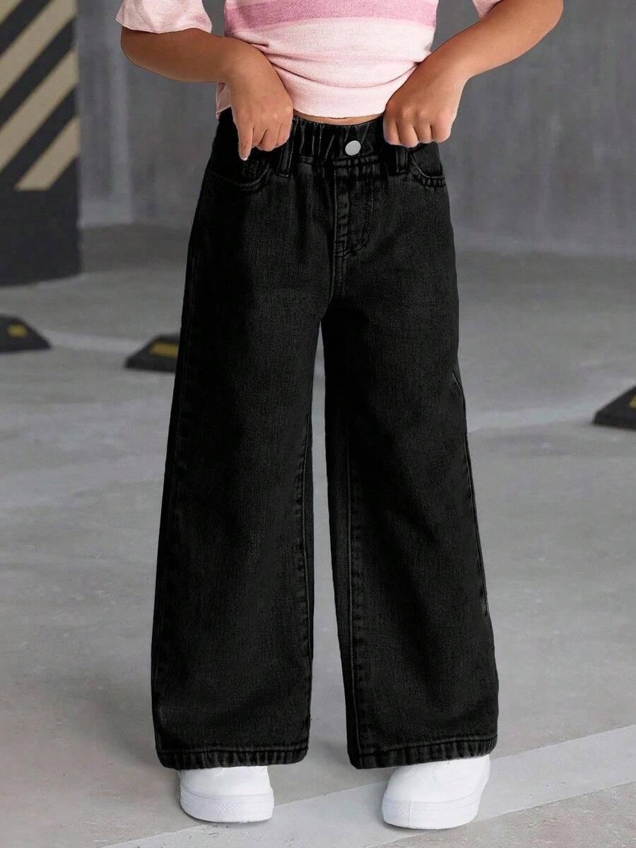 czarne spodnie jeans 