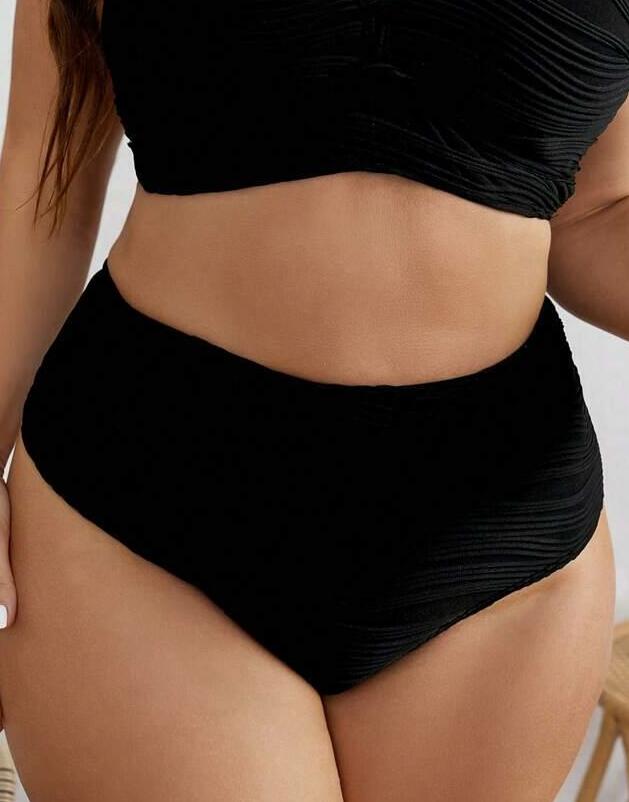 CZARNY dól od bikini
