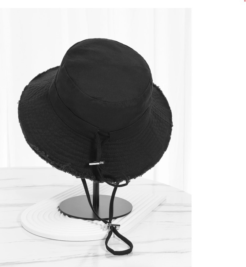 czarny KAPELUSZ BUCKET 