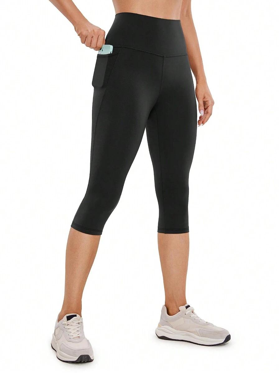 CZARNE LEGGINSY KIESZENIE