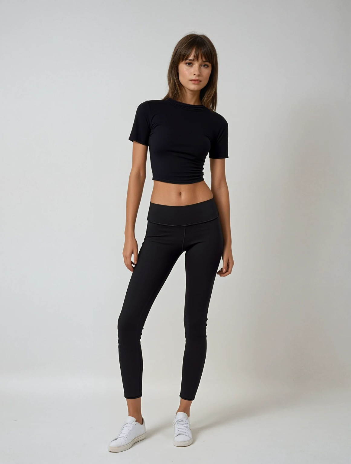 GŁADKI CROP TOP 2-PACK