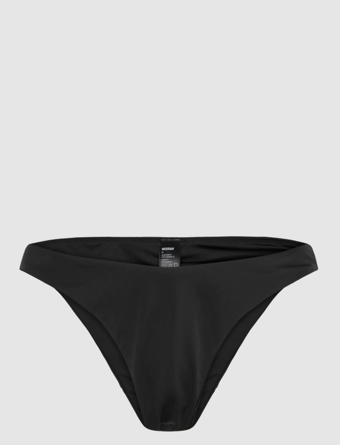 czarny dół od bikini