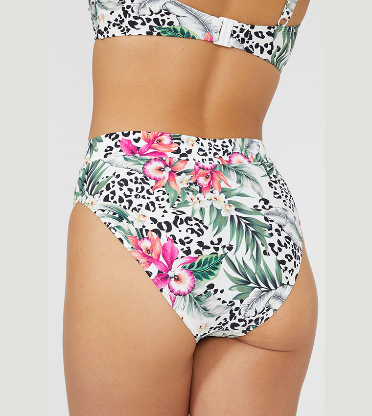 KLASYCZNY DÓŁ OD BIKINI PRINT