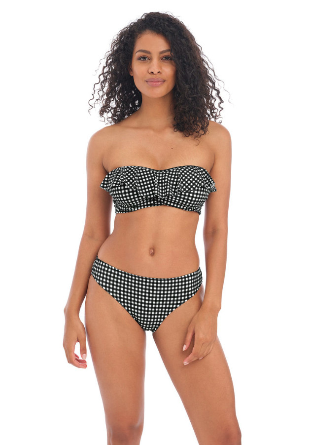 góra od bikini kratka falbana
