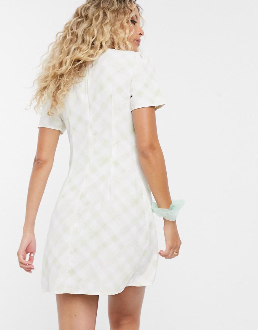 MINI SUKIENKA V-NECK