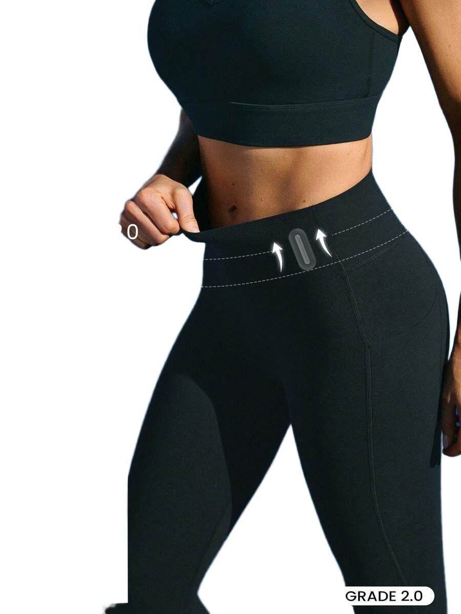 CZARNE LEGGINSY WYSOKI STAN