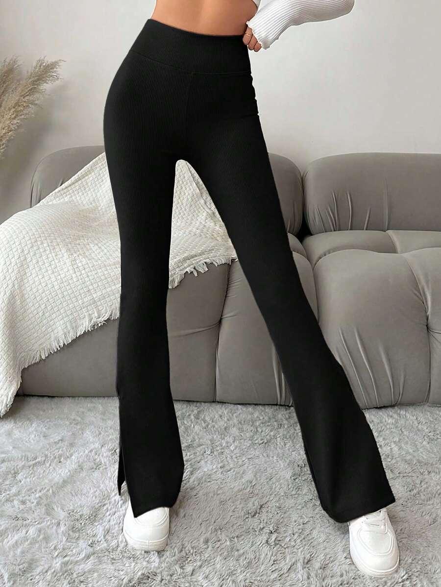 CZARNE LEGGINSY WYSOKI STAN