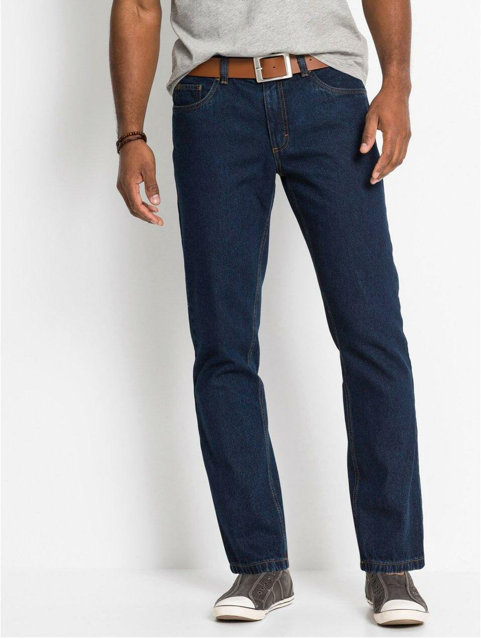 PROSTE SPODNIE JEANS